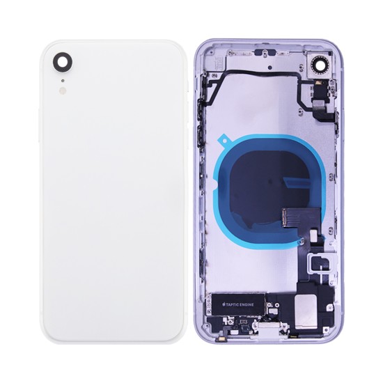 Tampa Traseira com Frame+Flex+Vibrator Apple iPhone XR Branco